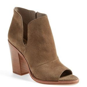 Vince Camuto Open Toe Booties